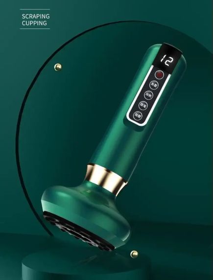 Белый Вакуумный массажер для корректировки фигуры и антицеллюлитного массажа с подогревом | Зображення 7