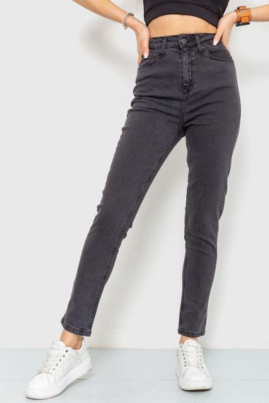 Джинсы женские skinny  цвет темно-серый 186R0029