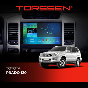 Штатна магнітола Torssen 2K Toyota Prado 120 F98256  4G Carplay DSP