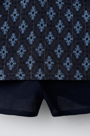 Підліткова спідниця-шорти для дівчинки Zara 164 см Синя (26021005F) | Зображення 2