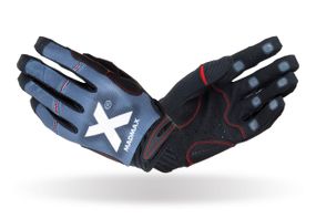Рукавички для фітнесу MadMax MXG-102 X Gloves Black/Grey/White M
