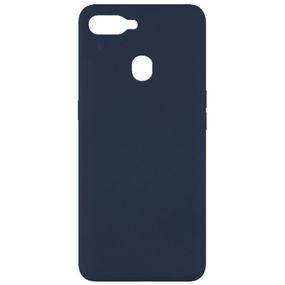 Чехол Silicone Cover Full without Logo (A) для Oppo A5s / Oppo A12 Синий / Midnight Blue