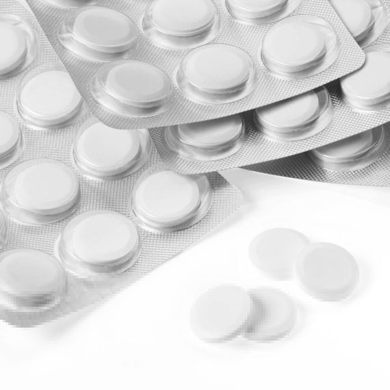 Пастилки Mivolis от изжоги, для защиты желудка, мятный вкус, 60 шт., Германия | Зображення 1