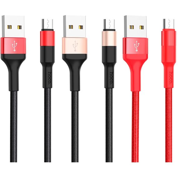 Кабель для зарядки телефона. USB Hoco X26 Xpress Charging Micro