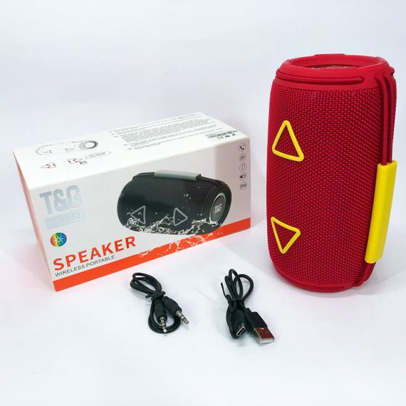 Колонка bluetooth бюджетная TG657, Блютуз-колонка с usb-портом, Колонка переносная для музыки LP-44 | Зображення 7