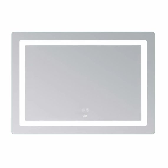 Дзеркало Lidz Kubis (KU2) 1200х800 з LED-підсвіткою Touch, з антизапотіванням, з диммером, рег. яскравості LDKUB120080049007 | Зображення 3