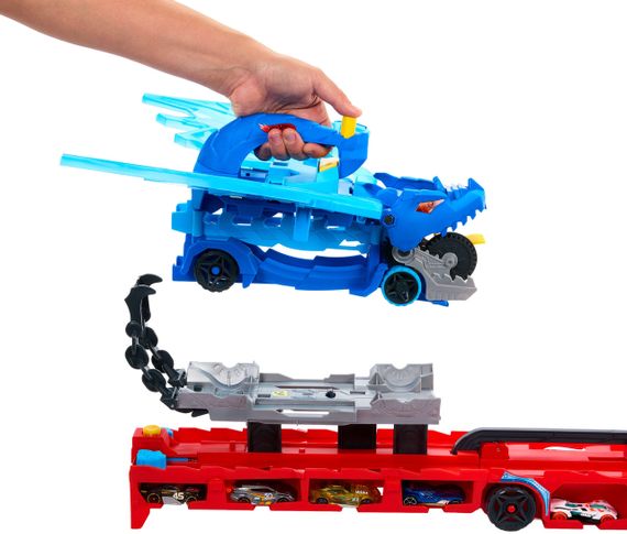 Транспортер-трансформер Hot Wheels City Два дракона (JBM72) | Зображення 2