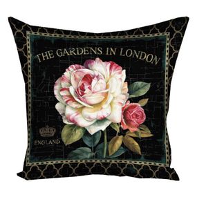Подушка габардинова з принтом The gardens in London 40x40 (4P_8M042)