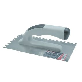 Терка з нержавіючої сталі CLASSIC, 130x270 мм, зуб 8x8 мм, двокомпонентна ручка, HAISSER (арт. 37433)