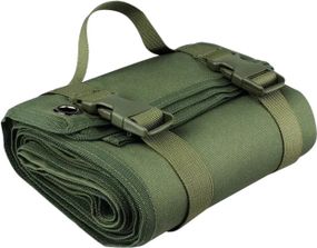 Тактичний килим складний 200х60 см із системою Molle, XPRO, Олива (234569126_417)