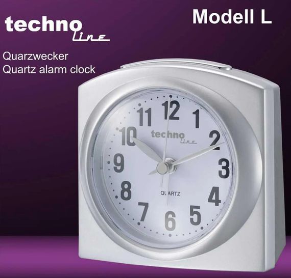 Годинник настільний Technoline Modell L Silver (Modell L silber) (DAS301817) | Зображення 3