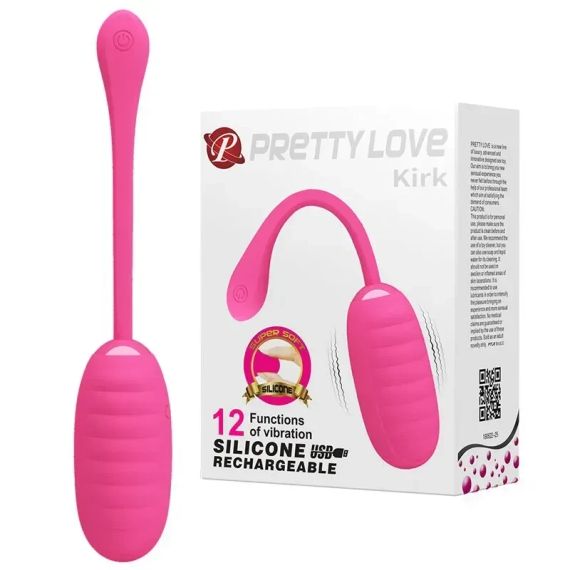 Віброяйце Pretty Love Kirk Pink sexstyle | Зображення 1