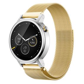 Міланський сітчастий ремінець для годинника Motorola Moto 360 2nd gen (46mm) - Gold