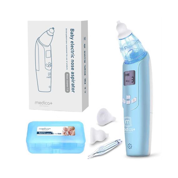 Назальный аспиратор (соплеотсос) Medica+ Nose Cleaner 7.0 (Япония) | Зображення 3