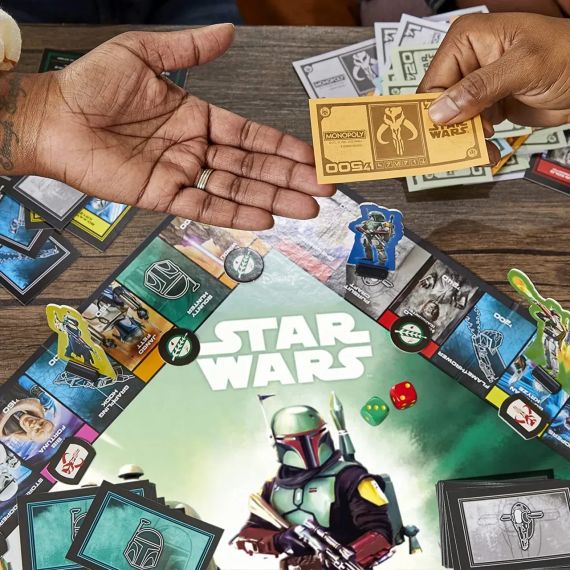 Настільна гра Monopoly. Star Wars. Boba Fett (Монополія Зоряні війни. Боба Фетт (англійською) | Зображення 4
