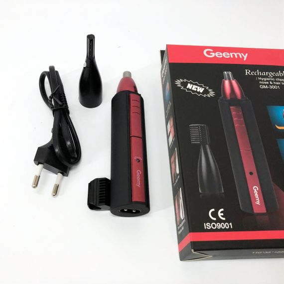 Тример Gemei GM-3001 для носа та вух, бездротова електробритва, тример для вусів, тример бездротовий | Зображення 6