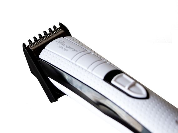 Аккумуляторный мужской триммер для бороды усов и тела Gemei GM 769 3 W машинка для стрижки | Зображення 2