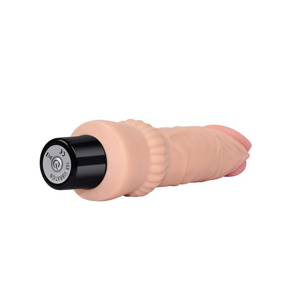 Вибромассажер 7.8 Real Softee Vibrating Dildo 2 sexstyle | Зображення 7