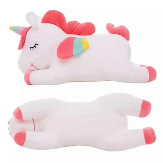 М'який плюшевий Єдиноріг іграшка-обіймашка для дітей 42 см, іграшка-антистрес для дітей | Зображення 9