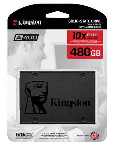 Накопитель SSD 2.5&quot; 480GB Kingston (SA400S37/480G) (SA400S37/480G) | Зображення 1