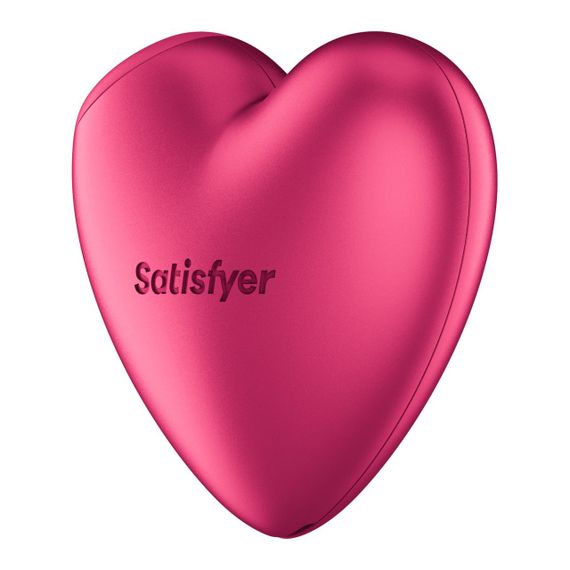 Вакуумный стимулятор-сердечко с вибрацией Satisfyer Cutie Heart Battery Series Sex Aura | Зображення 1