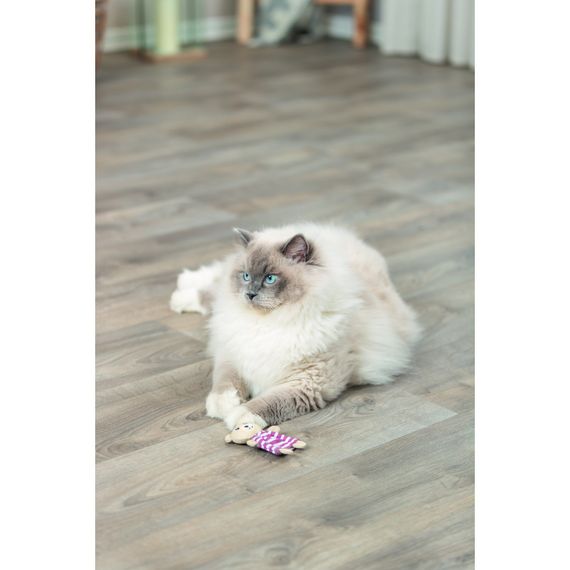Іграшка Trixie для котів Ведмідь тканина з котячою м ятою 12 см | Зображення 7