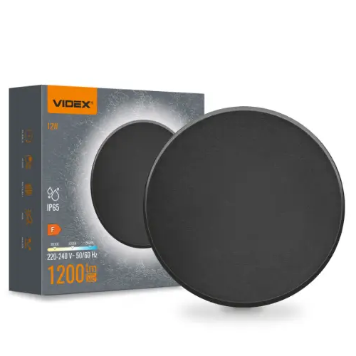 LED Світильник настінний 12W чорний VL-WL03-12CB Videx