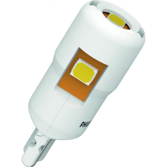 Комплект світлодіодних ламп PHILIPS 24961CU70X2 W5W (T10) LED Ultinon Pro7000 W2.1X9.5d WHITE 6000K 24V | Зображення 1