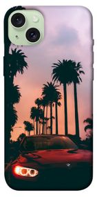 Чохол з картинкою BMW at sunset для Apple iPhone 15 Plus (6.7")