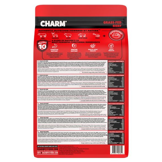 Сухий корм для собак з яловичиною Charm Grass-Fed Beef, 340 гр | Зображення 1