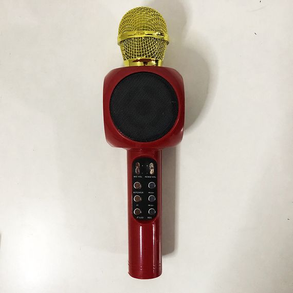 Безпровідний мікрофон караоке bluetooth WSTER WS-1816. Колір: червоний | Зображення 5