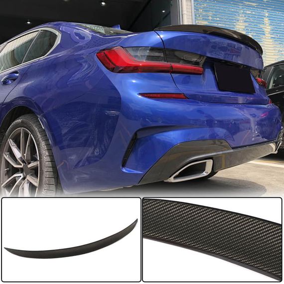 Спойлер кришки багажника Карбон V17 (SD) для BMW 3 серія G20/21 2018- рр