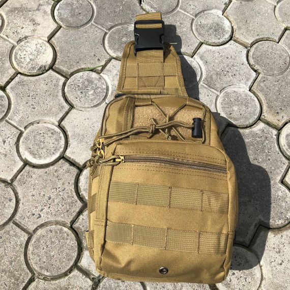 Практична сумка-месенджер, Тактичні сумки через плече чоловічі, Чоловіча сумка для тактичних цілей YZ-39 | Зображення 6