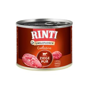 Влажный корм для собак с козлятиной Rinti Singlefleisch Exclusive Ziege Pur, 185 гр