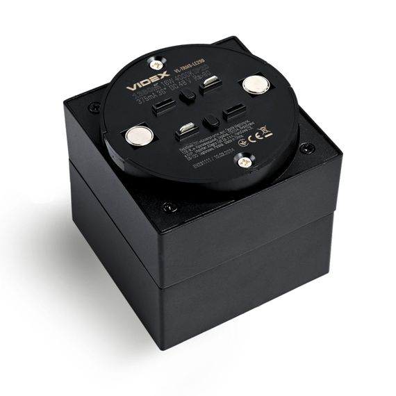 Світильник МАГНІТНИЙ трековий VIDEX LE29B 16W 4000K 48V Black | Зображення 5
