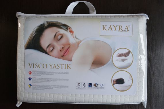 Ортопедична подушка Kayra 40×60 см Visco анатомічна | Зображення 3