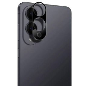 Захисне скло на камеру Full Block (тех.пак) для Samsung Galaxy S25 Edge Чорний