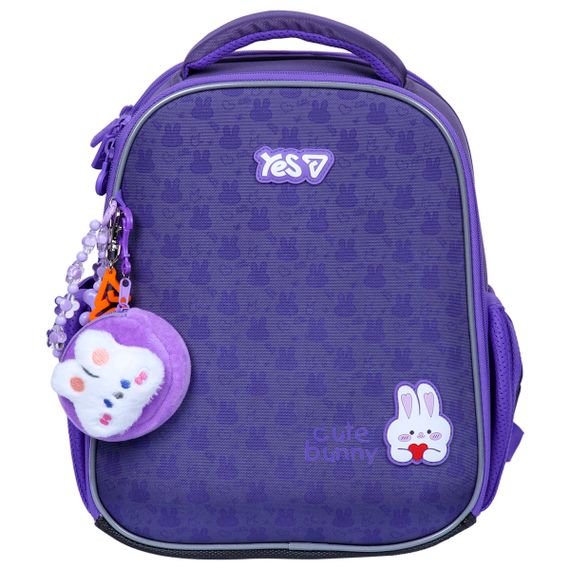 Рюкзак каркасний шкільний YES H-100S Cute Bunny 550199 14.7 л | Зображення 1