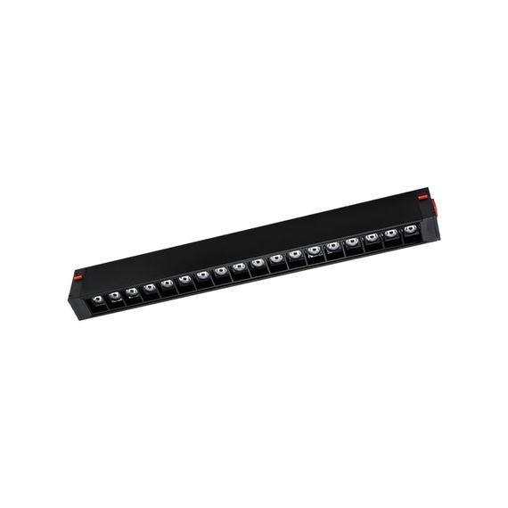 Магнітний трековий світильник PROLUM™ M25; 18W; 220V; SERIES "LD"; Білий 4000K