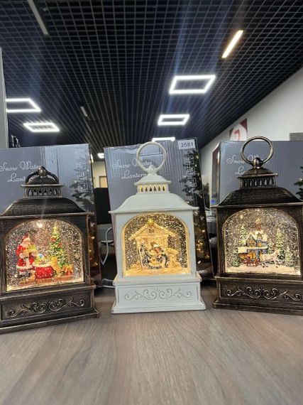 Новогодний музыкальный фонарь ночник с подсветкой Xmas 24072D | Зображення 1