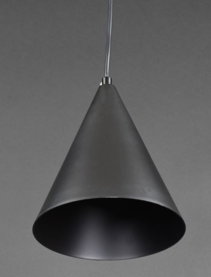 Люстра підвісна LOFT на 1 лампочку 27597 Чорний 25-190х17х17 см. | Зображення 2