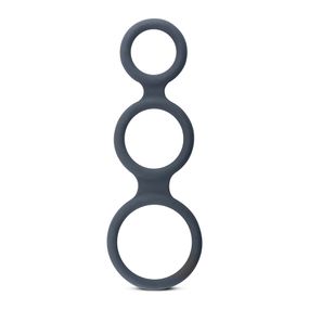 Потрійне ерекційне кільце Boners Triple Ring, діаметр 2,6; 3,3 та 3,8 см