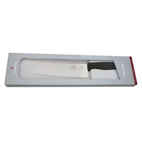 Кухонний ніж Victorinox SwissClassic Santoku 17см Black (6.8523.17G)