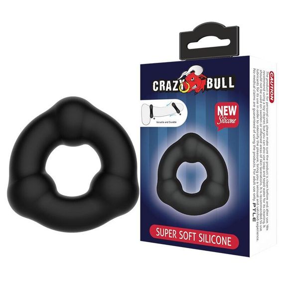 Ерекційне кільце Crazy Bull SUPER SOFT TRIANGLE, BI-210183 Sex Aura