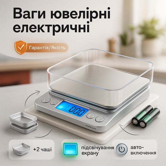 Точні електронні ваги для біжутерії Domotec, Ювелірні ваги з точністю до грама Кишенькові ручні DX-19