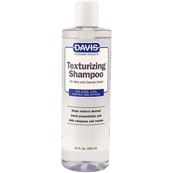 Davis Texturizing Shampoo шампунь для догляду за жорсткою та об'ємною шерстю у собак та котів, 355 мл