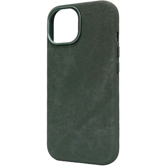 Чехол Denim with MagSafe для Apple iPhone 14 (6.1") Pine needle | Зображення 1