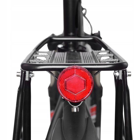 Консольний багажник на велосипед (52,5х13,5х35,5 см), до 50кг / Посилений велобагажник з підпорами | Зображення 4