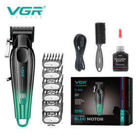 Акумуляторна машинка для стрижки VGR V-662 Колір: зелений