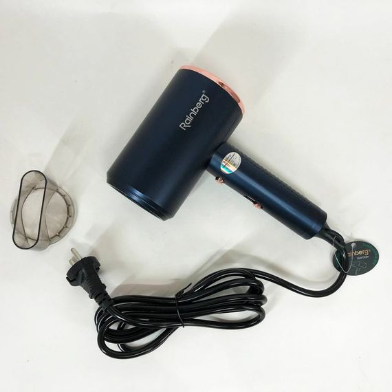 Фен Rainberg RB-2212 8800 W з регуляцією температури та швидкості для сушіння та укладання волосся. VN-549 Колір: синій | Зображення 7